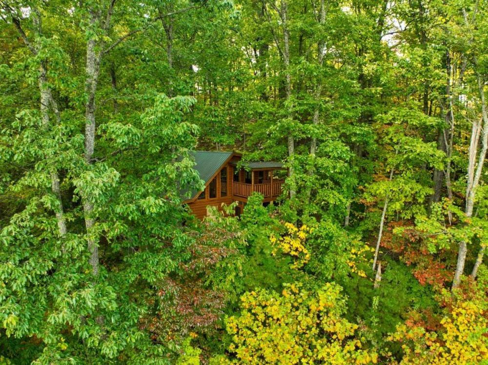 Views, Game Room And Hot Tub Bearway To Heaven Sevierville Exterior foto